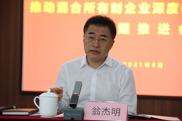 翁杰明、國資、國企、央企、國資委、副主任、企業改革、新聞宣傳